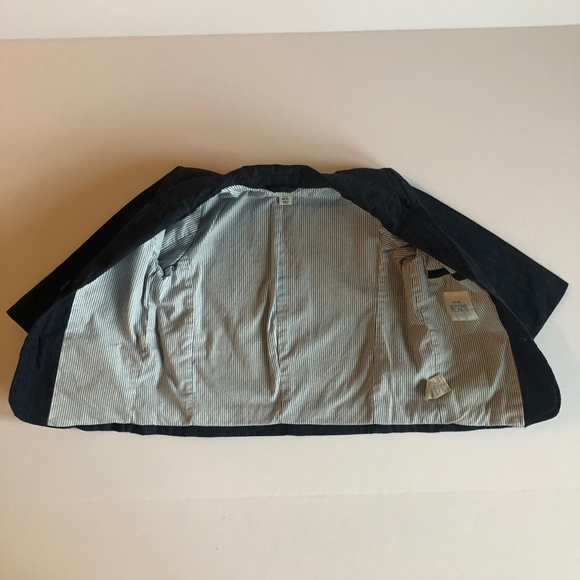 Childrens Place Navy Blue Pin-Striped Blazer - Picture 6 of 8